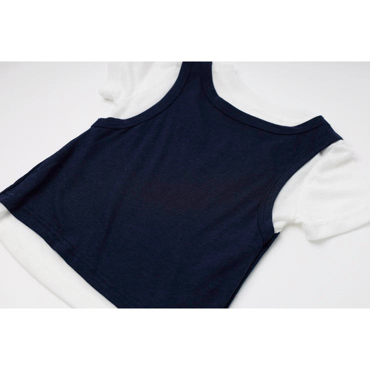 レイヤードライクフロントタグデザインドッキングトップス | URBAN CHERRY | 詳細画像21 