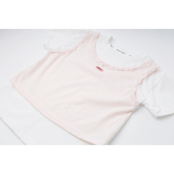 フリルタンクトップドッキングレイヤードライクトップス | URBAN CHERRY | 詳細画像20 