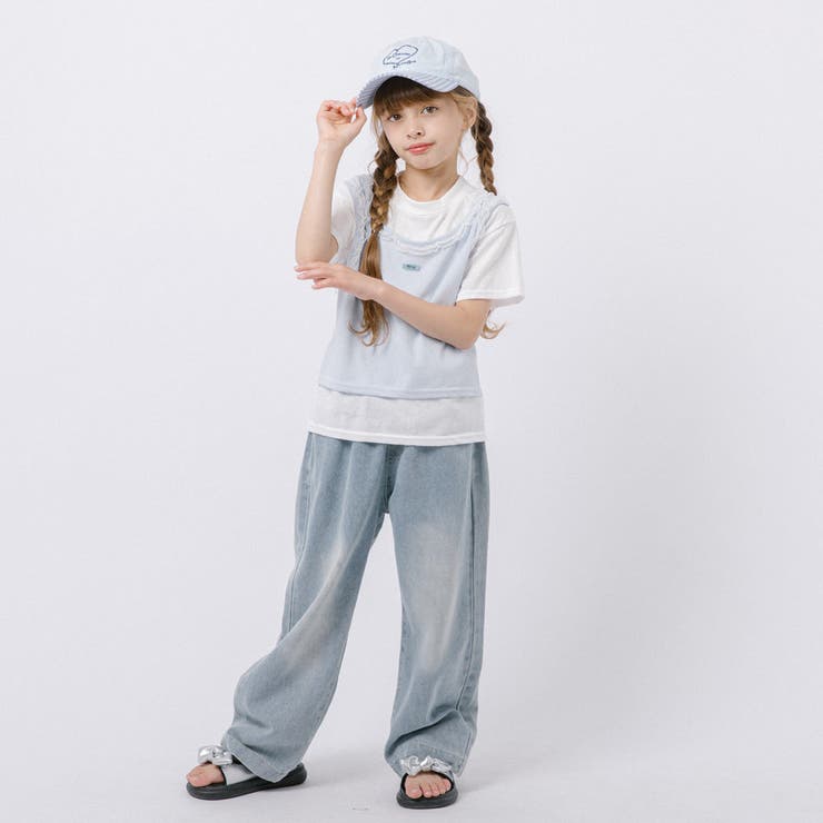 フリルタンクトップドッキングレイヤードライクトップス | URBAN CHERRY | 詳細画像28 