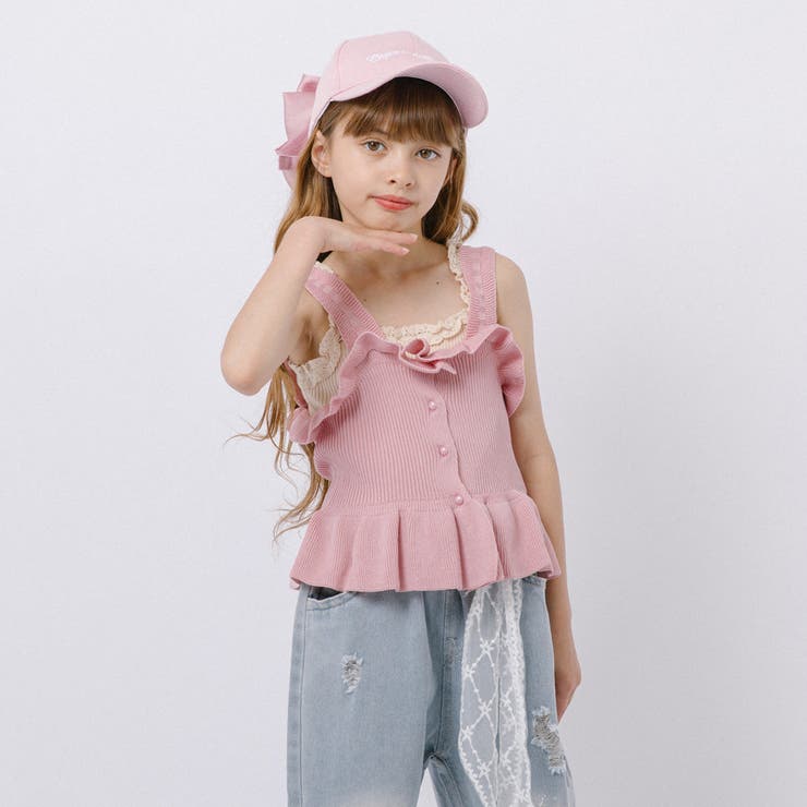 ノースリーブフリルペプラムトップス | URBAN CHERRY | 詳細画像11 
