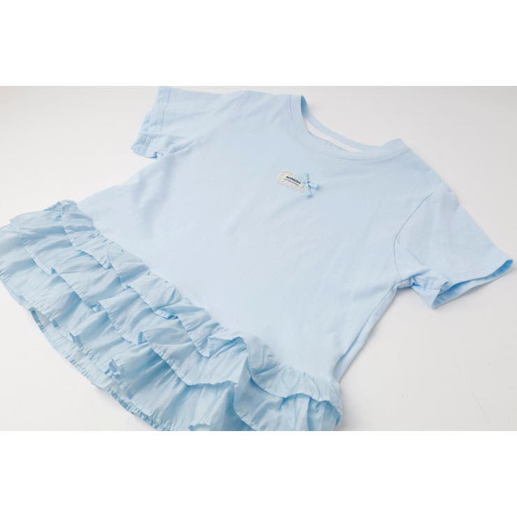 ワンポイントデザインシアーティアードフリルドッキングトップス | URBAN CHERRY | 詳細画像16 