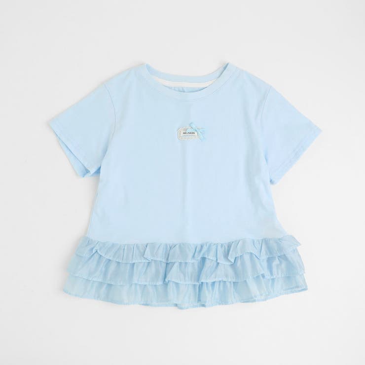 ワンポイントデザインシアーティアードフリルドッキングトップス | URBAN CHERRY | 詳細画像5 