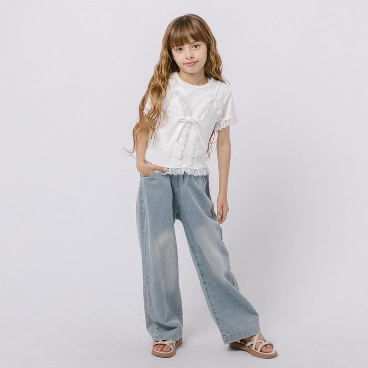 レースアップキャミドッキングトップス | URBAN CHERRY | 詳細画像11 