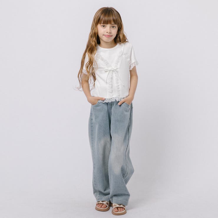 レースアップキャミドッキングトップス | URBAN CHERRY | 詳細画像27 