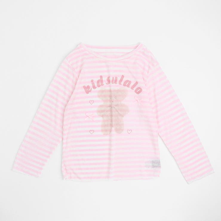 ベアプリントボーダーシアートップス | URBAN CHERRY | 詳細画像4 