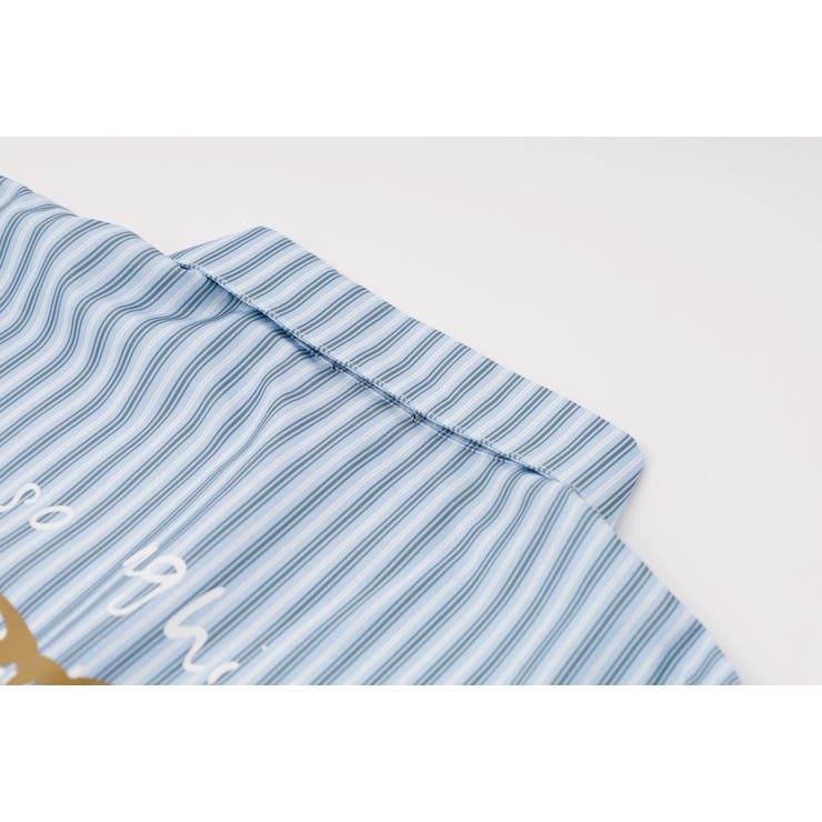バックリボンプリントストライプオーバーサイズシャツ | URBAN CHERRY | 詳細画像21 