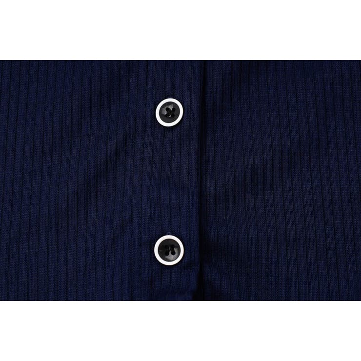 チェックシャツドッキングワンポイントリボンデザインリブトップス | URBAN CHERRY | 詳細画像23 