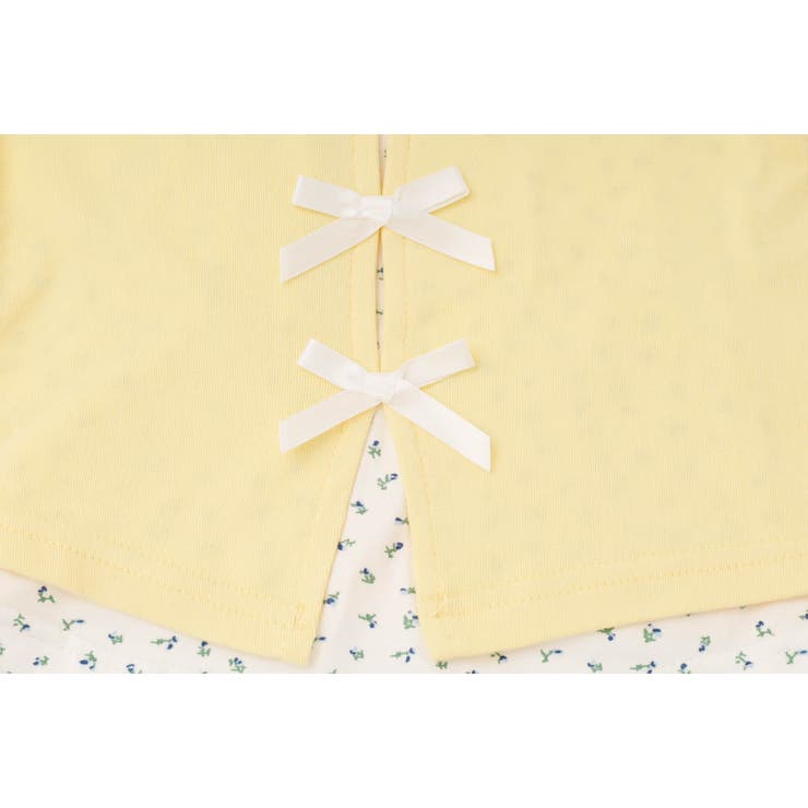 ミニフラワープリントキャミドッキングフロントリボントップス | URBAN CHERRY | 詳細画像30 