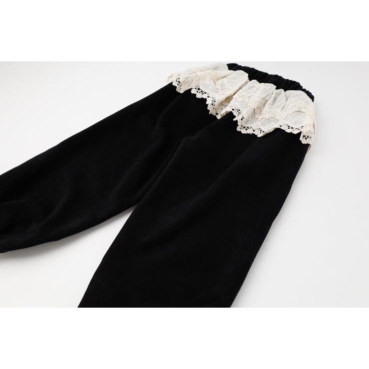 【2点セット】リボンプリントトップス＋フリルスカートドッキングパンツ | URBAN CHERRY | 詳細画像30 