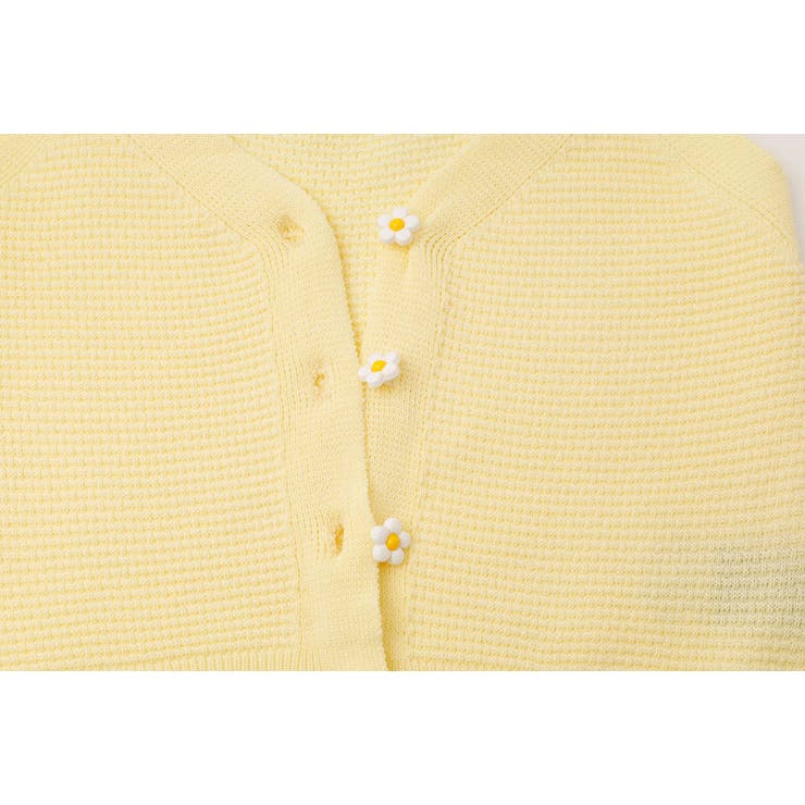 フラワーフロントボタンデザインサマーニットビスチェ | URBAN CHERRY | 詳細画像28 
