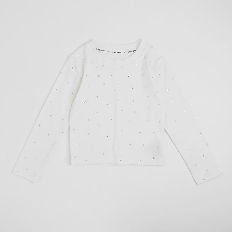 ラインストーンコンパクトリブトップス | URBAN CHERRY | 詳細画像5 