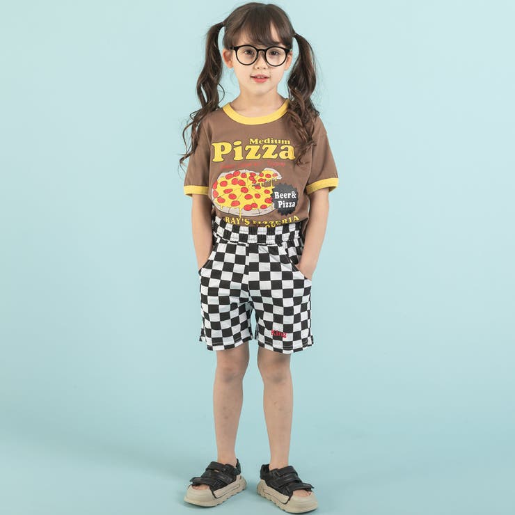 fig London アリスチェック ハーフパンツ fig London（フィグロンドン）の「△Alice check short PT