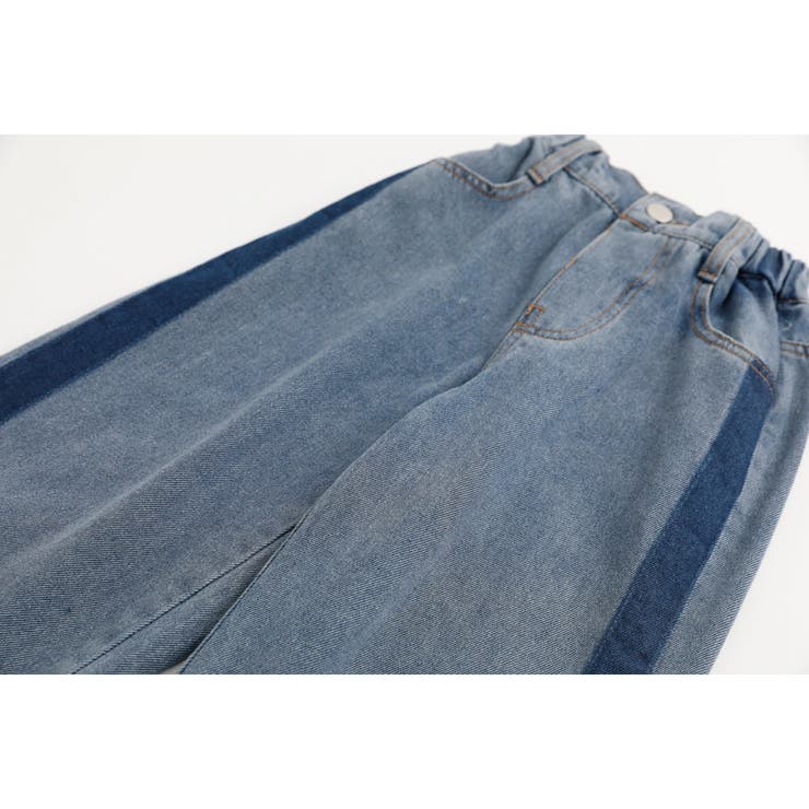 サイドラインデニムストレートパンツ | URBAN CHERRY | 詳細画像8 