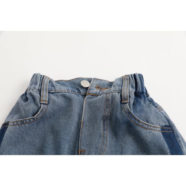 サイドラインデニムストレートパンツ | URBAN CHERRY | 詳細画像12 