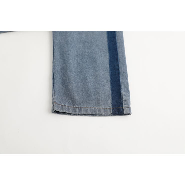 サイドラインデニムストレートパンツ | URBAN CHERRY | 詳細画像13 