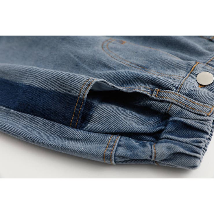 サイドラインデニムストレートパンツ | URBAN CHERRY | 詳細画像14 