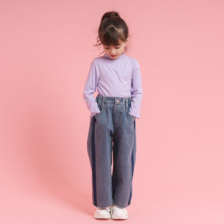 サイドラインデニムストレートパンツ | URBAN CHERRY | 詳細画像6 