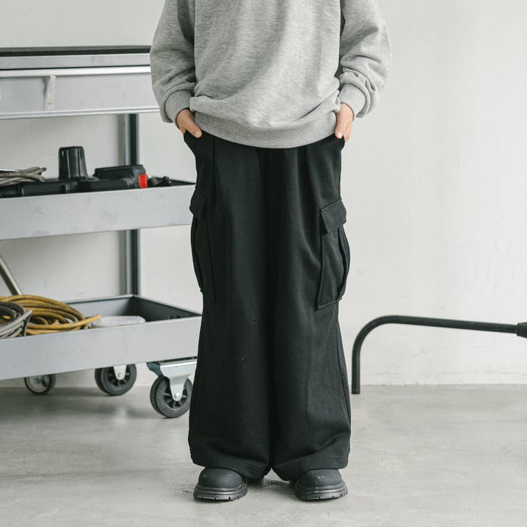 ルーズスウェットカーゴパンツ | URBAN CHERRY | 詳細画像3 