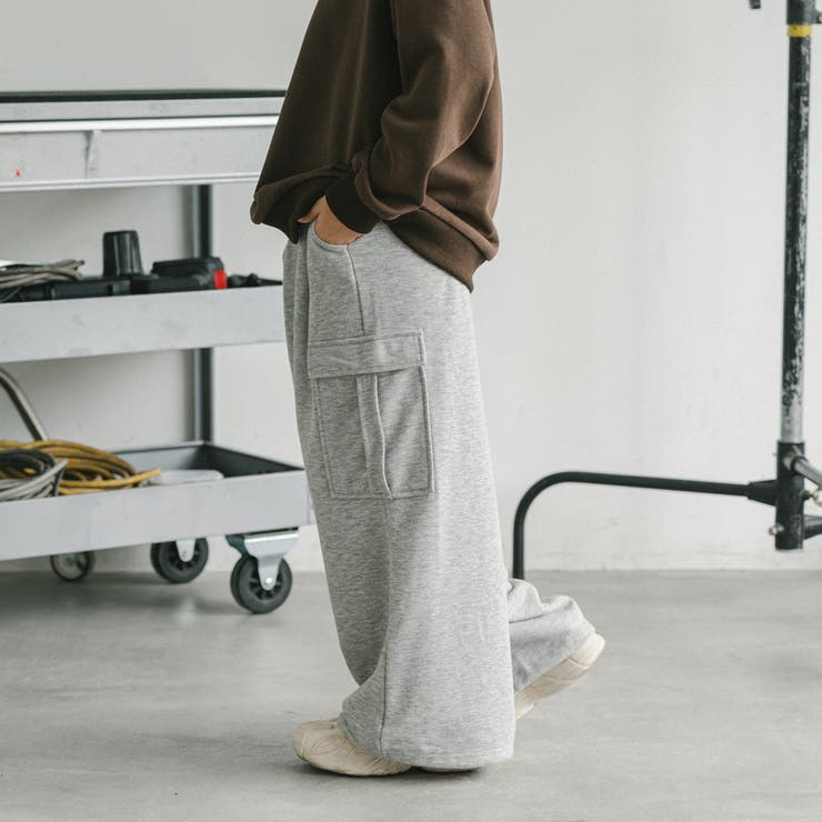 ルーズスウェットカーゴパンツ | URBAN CHERRY | 詳細画像8 