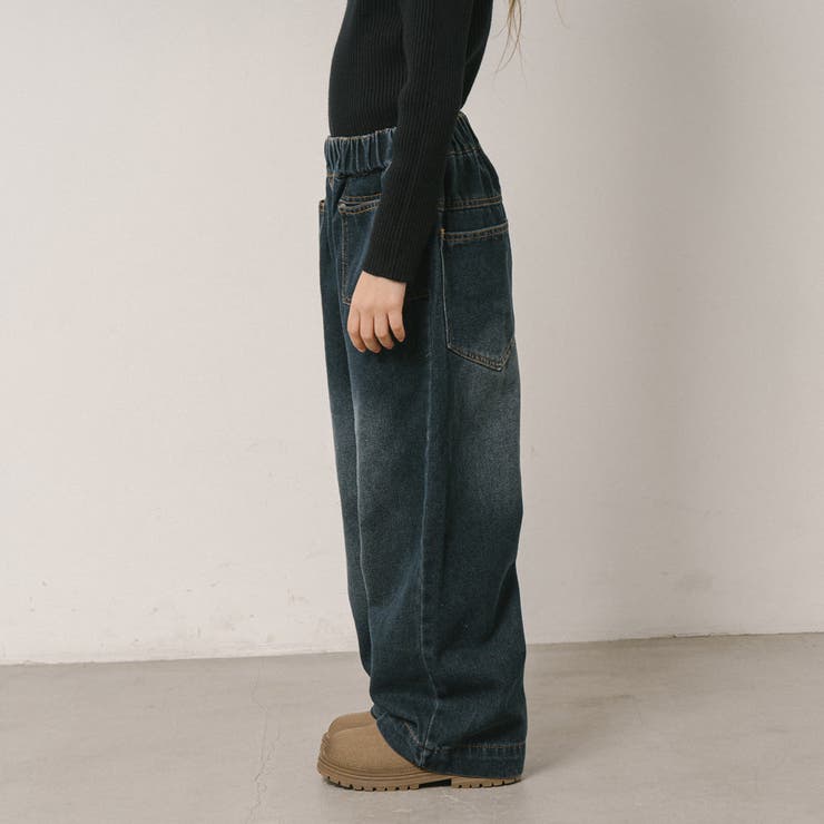 フロントポケットデザインルーズデニム | URBAN CHERRY | 詳細画像4 