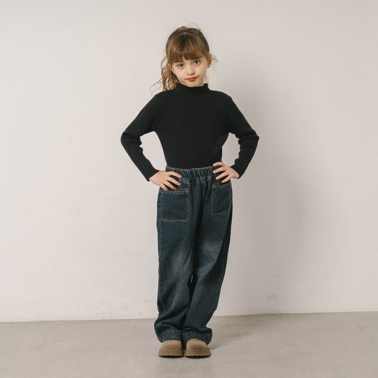 フロントポケットデザインルーズデニム | URBAN CHERRY | 詳細画像6 