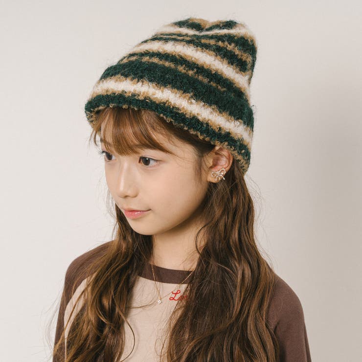 マルチボーダーシャギービーニー | URBAN CHERRY | 詳細画像4 