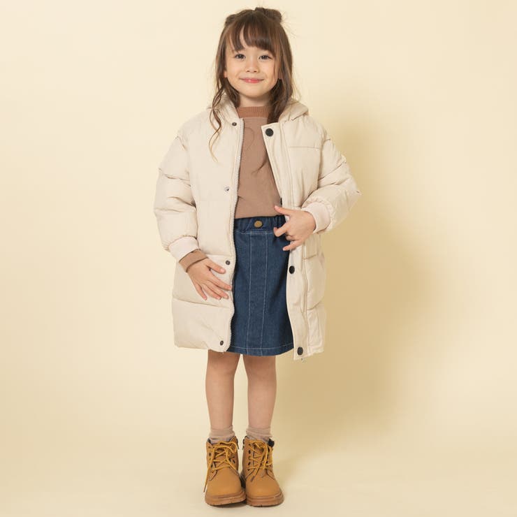 【新品未使用】TINY COTTONS チェリー柄ロングコート6Y 中綿入りロングコート[品番：VINK0003865]｜URBAN CHERRY（アーバン