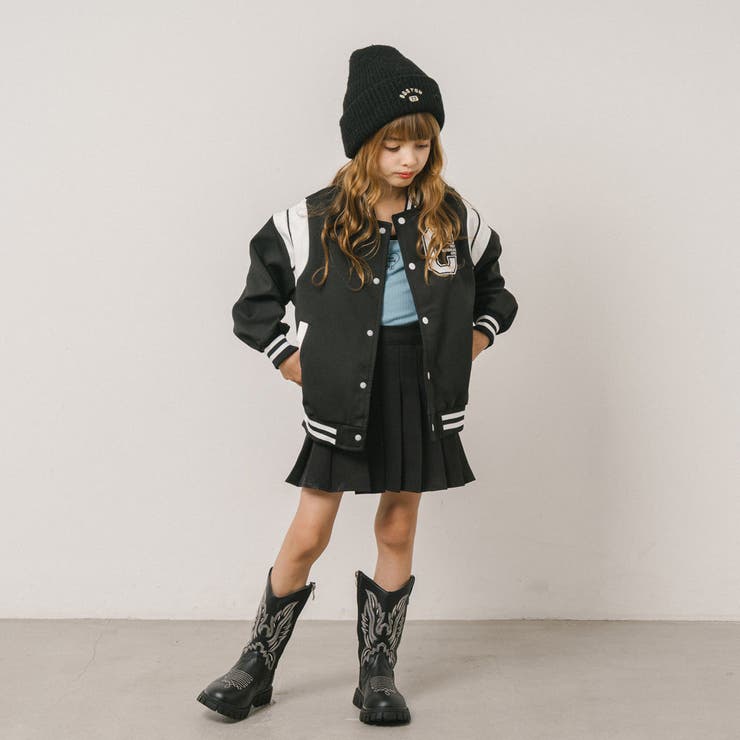 ワンポイントロゴデザインブルゾン | URBAN CHERRY | 詳細画像3 