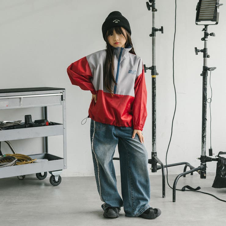 【POLAROAD/ポーラロード】配色アノラックジャケット | URBAN CHERRY | 詳細画像16