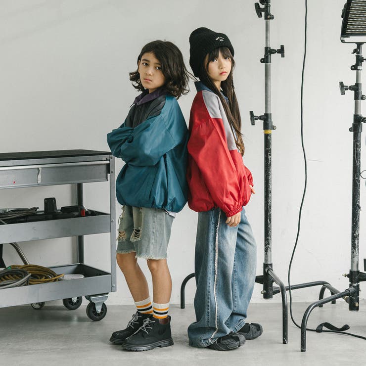 【POLAROAD/ポーラロード】配色アノラックジャケット | URBAN CHERRY | 詳細画像24