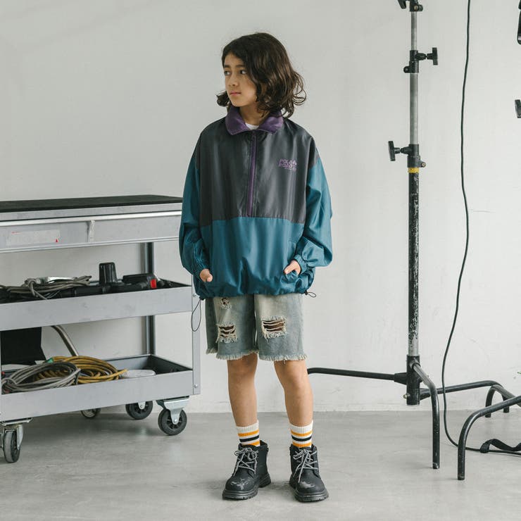 【POLAROAD/ポーラロード】配色アノラックジャケット | URBAN CHERRY | 詳細画像30