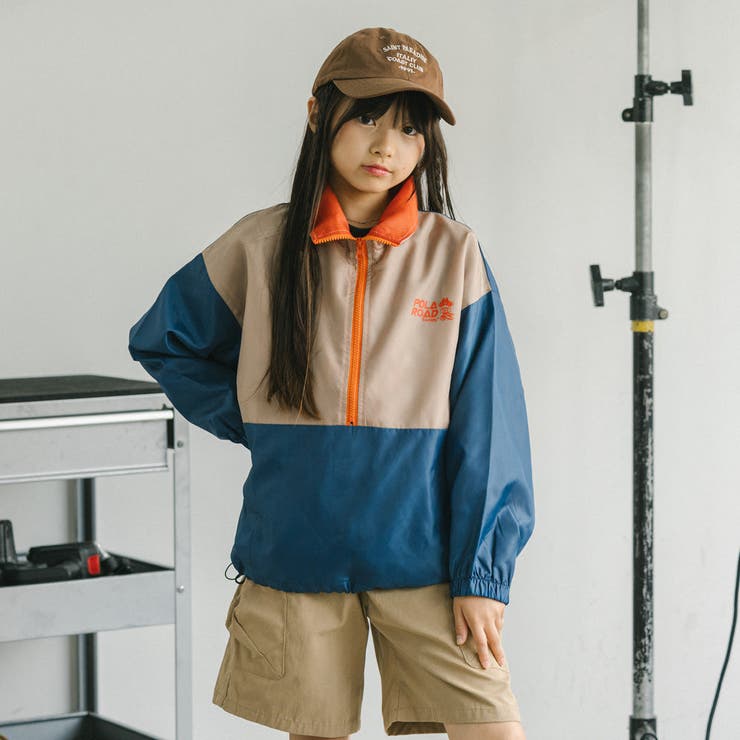 【POLAROAD/ポーラロード】配色アノラックジャケット | URBAN CHERRY | 詳細画像54