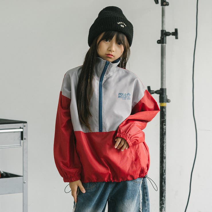 【POLAROAD/ポーラロード】配色アノラックジャケット | URBAN CHERRY | 詳細画像58
