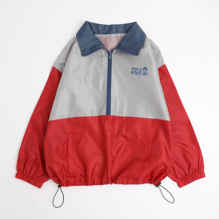 【POLAROAD/ポーラロード】配色アノラックジャケット | URBAN CHERRY | 詳細画像7
