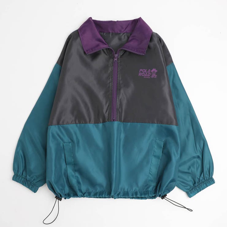 【POLAROAD/ポーラロード】配色アノラックジャケット | URBAN CHERRY | 詳細画像8