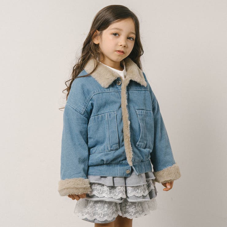 ファーデザインデニムジャケット | URBAN CHERRY | 詳細画像10 