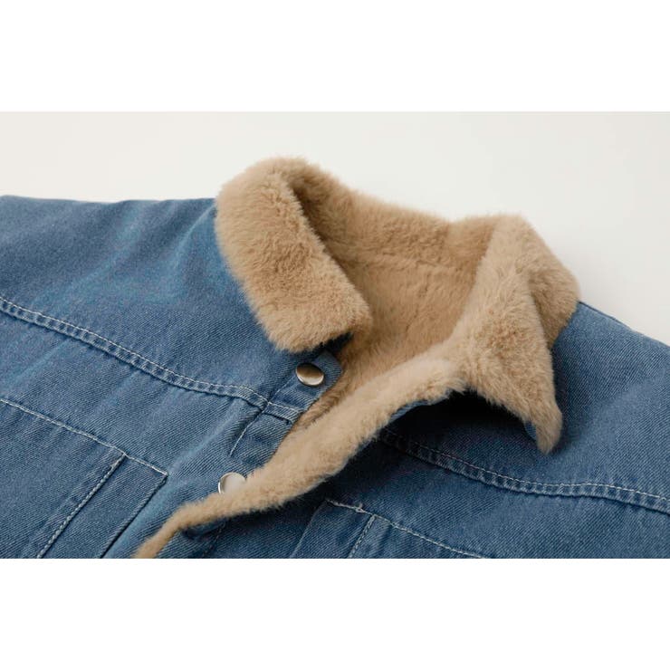 ファーデザインデニムジャケット | URBAN CHERRY | 詳細画像13 