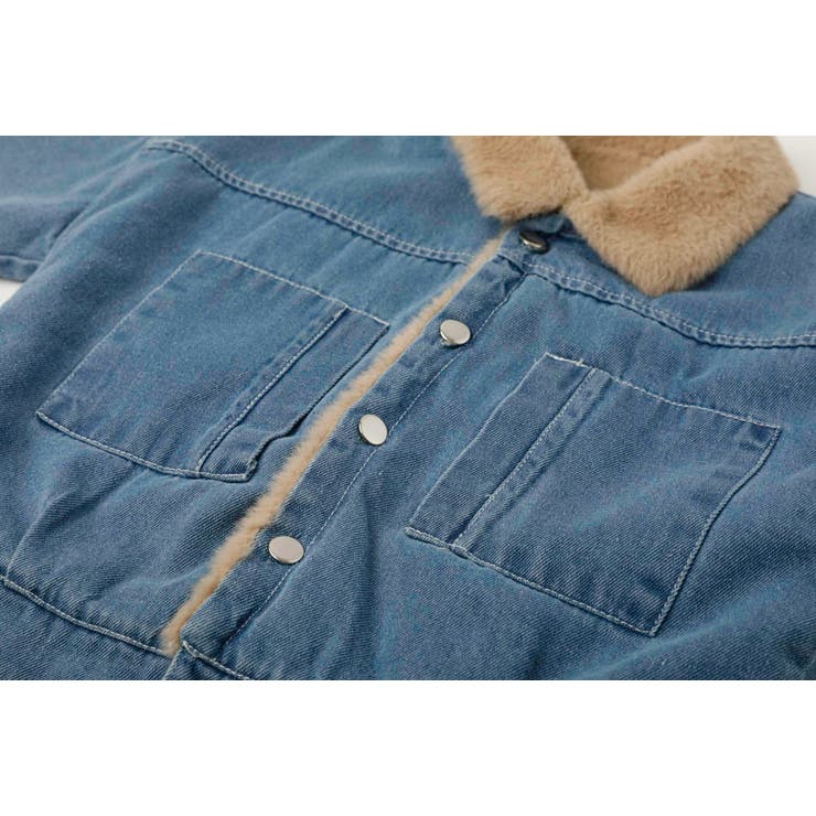 ファーデザインデニムジャケット | URBAN CHERRY | 詳細画像14 