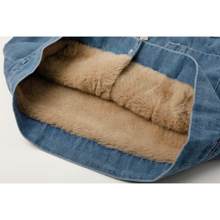 ファーデザインデニムジャケット | URBAN CHERRY | 詳細画像17 