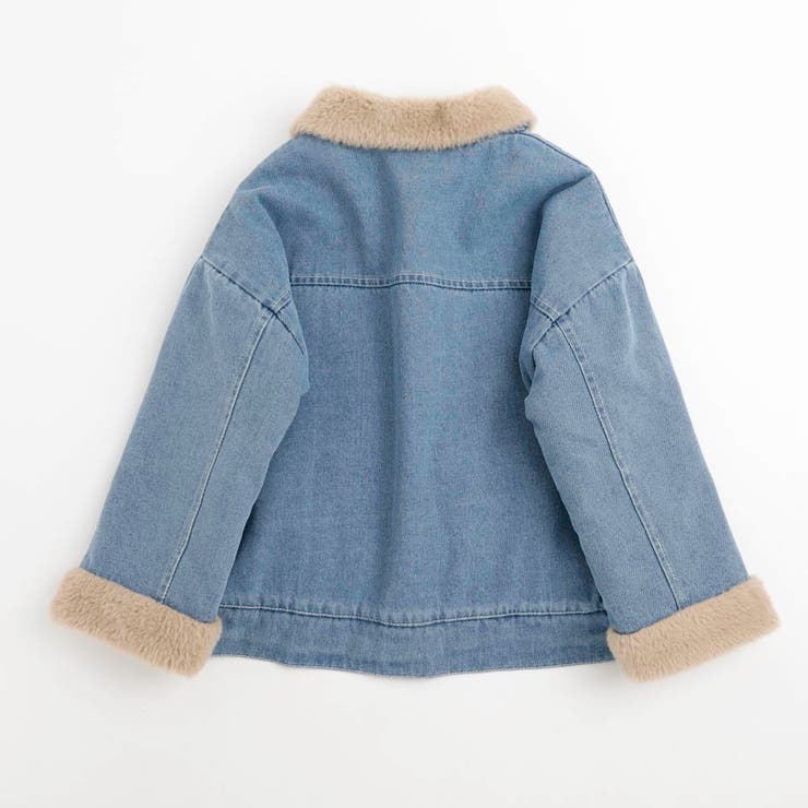 ファーデザインデニムジャケット | URBAN CHERRY | 詳細画像4 