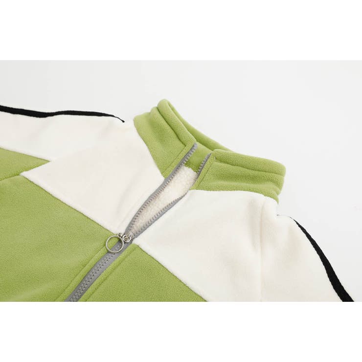 サイドライン配色デザインフリースジャケット | URBAN CHERRY | 詳細画像29 