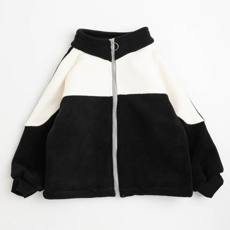 サイドライン配色デザインフリースジャケット | URBAN CHERRY | 詳細画像5 