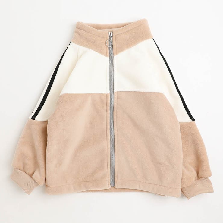 サイドライン配色デザインフリースジャケット | URBAN CHERRY | 詳細画像6 