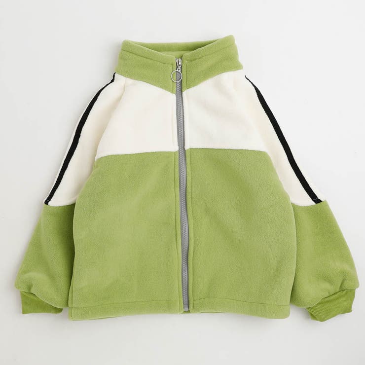 サイドライン配色デザインフリースジャケット | URBAN CHERRY | 詳細画像7 