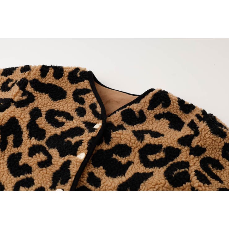 レオパードボアジャケット | URBAN CHERRY | 詳細画像11 