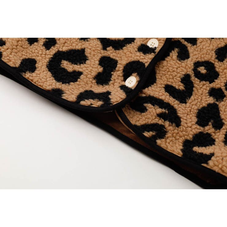 レオパードボアジャケット | URBAN CHERRY | 詳細画像13 