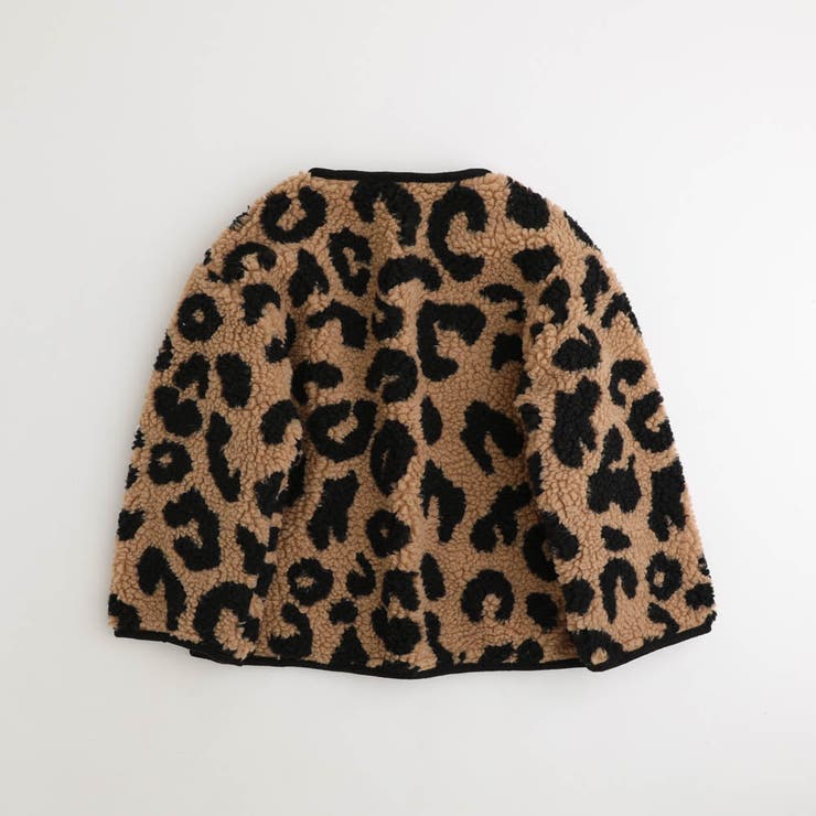 レオパードボアジャケット | URBAN CHERRY | 詳細画像4 