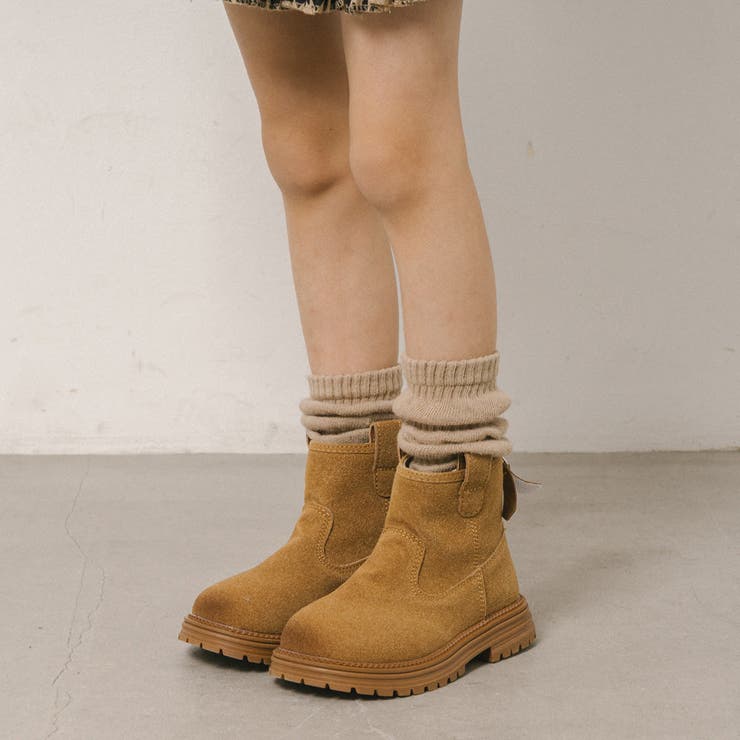 スエードショートブーツ | URBAN CHERRY | 詳細画像3 