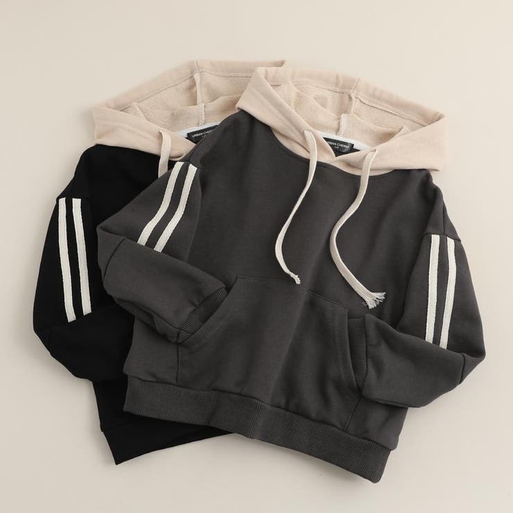 Boysサイドライン切替フードパーカー 品番 Vink Urban Cherry アーバンチェリー のキッズファッション通販 Shoplist ショップリスト