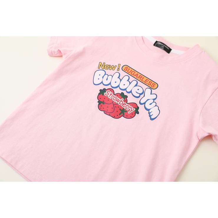 ポップスイーツロゴデザインTシャツ[品番：VINK0001617]｜URBAN